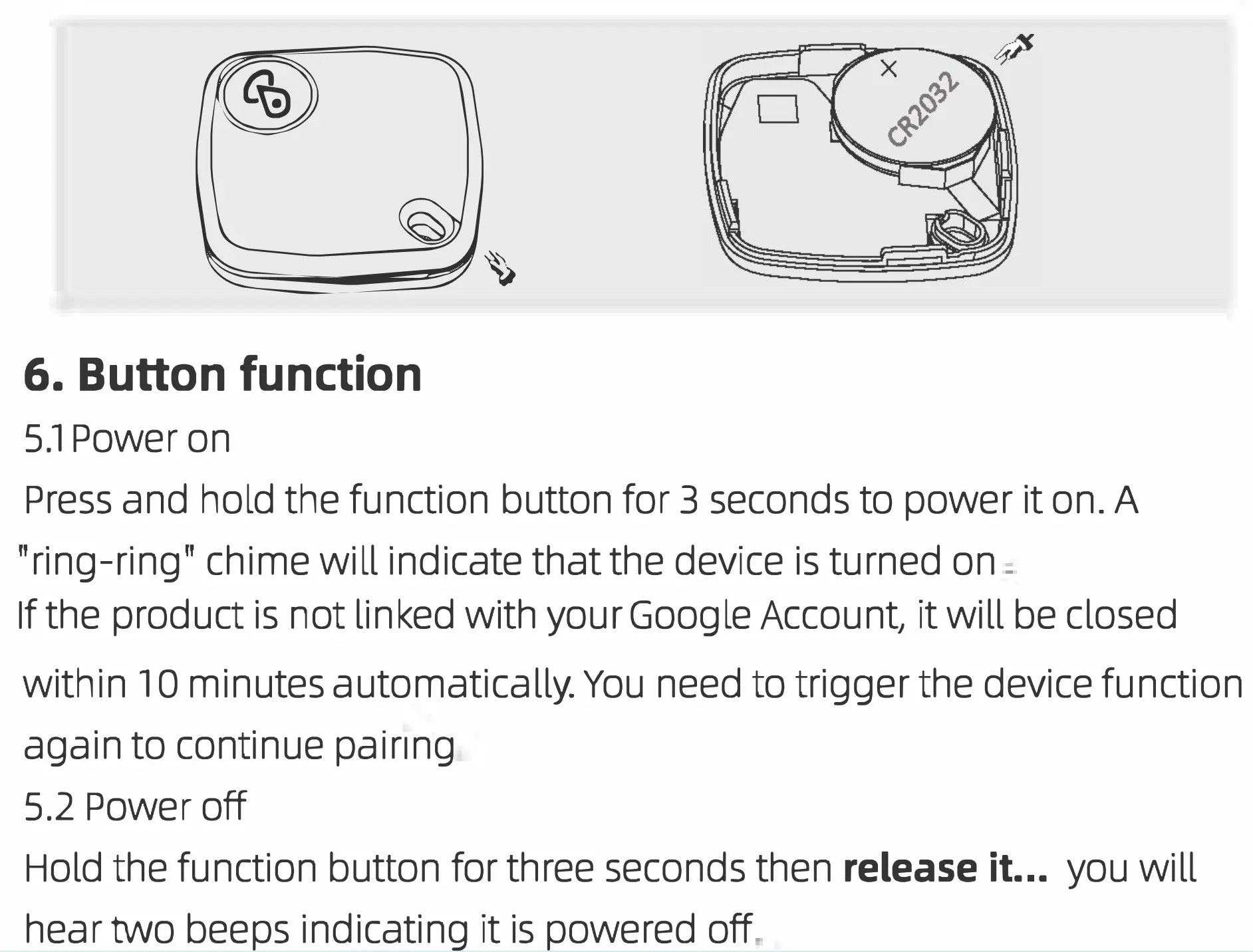 lulaven Wireless locator —Smart Bluetooth Tracker, Item Finder Works with Google's Find Hub (Android™ Only), Locator for Keys, Luggage, and Satchel. - Lulaven